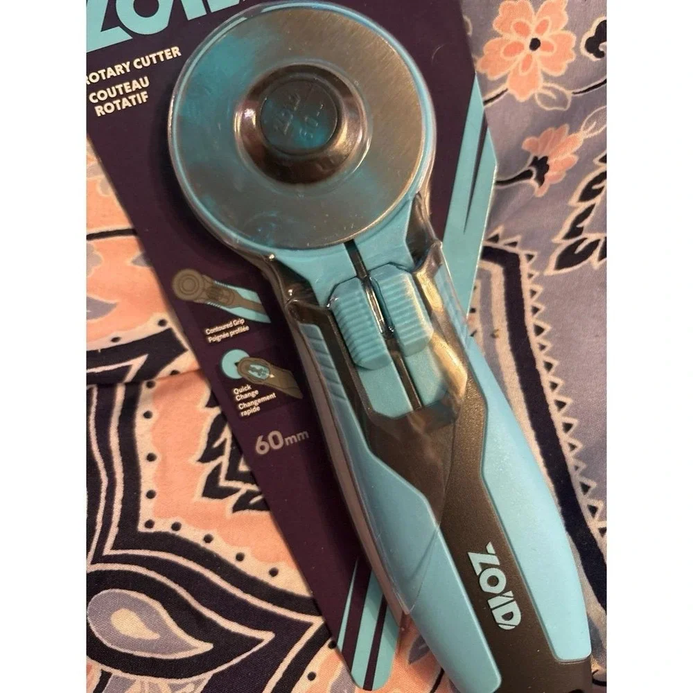 NEW Zoid Tools 60mm Rotary Cutter with Soft Touch Grip